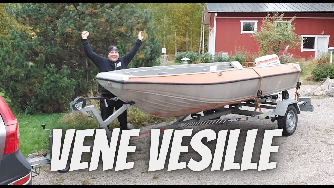 Vene vesille | Buster ja Johnson 20 hv | Vesillelasku |