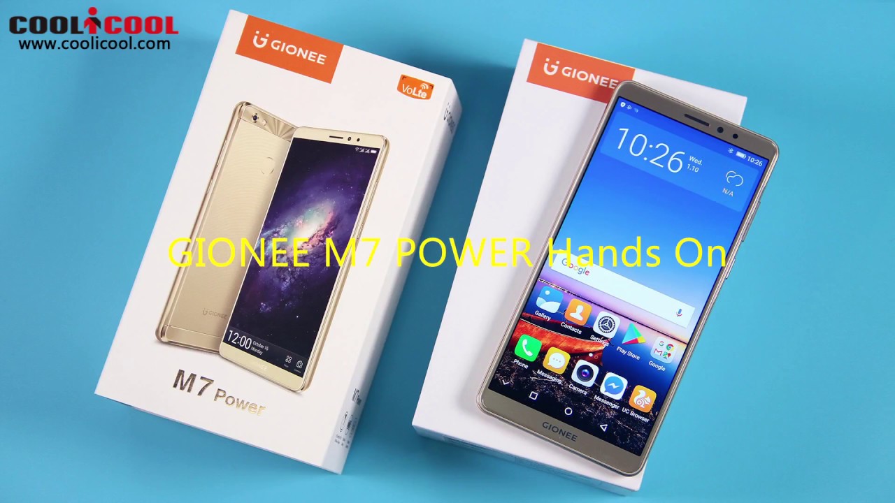 GIONEE M7 POWER Hands On