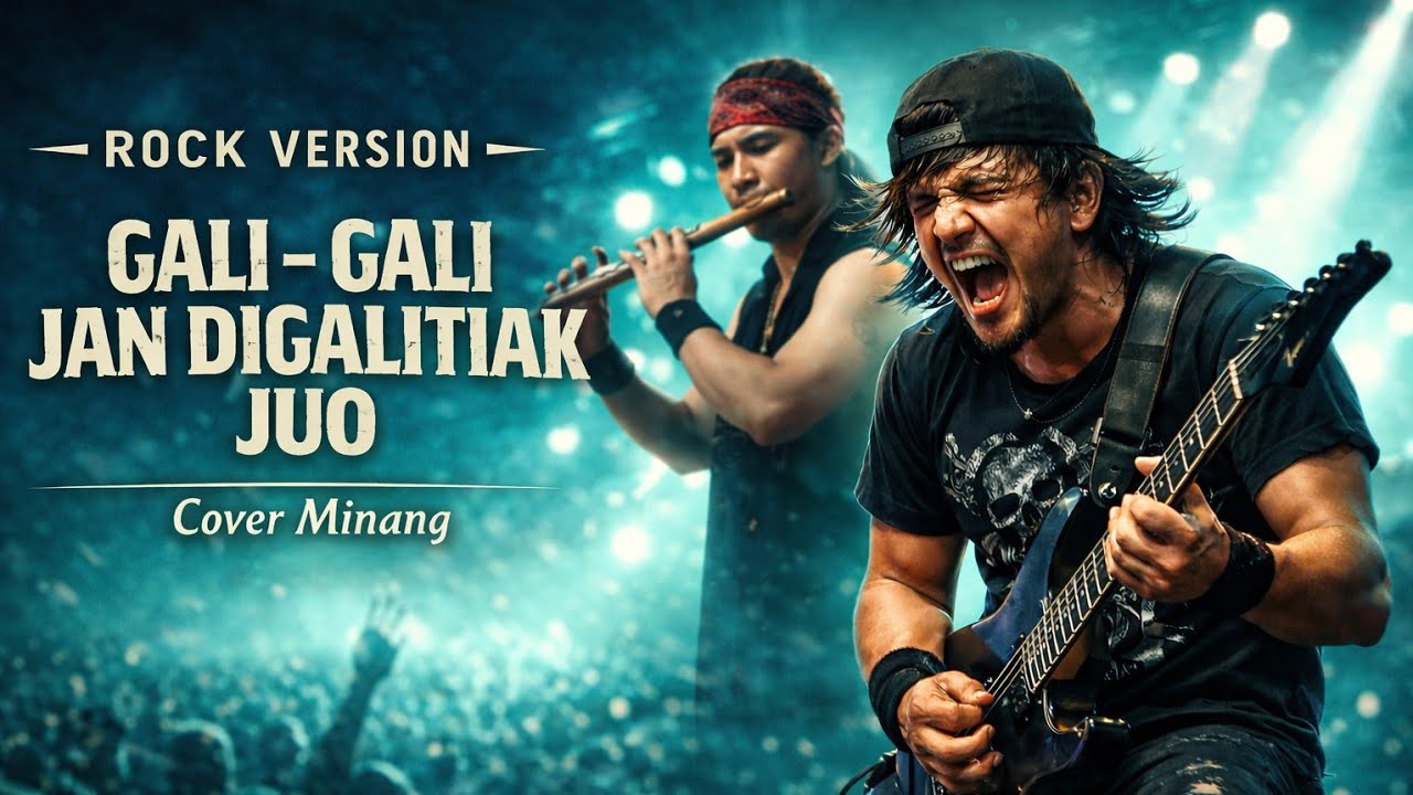 GALI - GALI JAN DIGALITIAK JUO (Uria Novita) - Minang Rock Cover | Lagu Minang