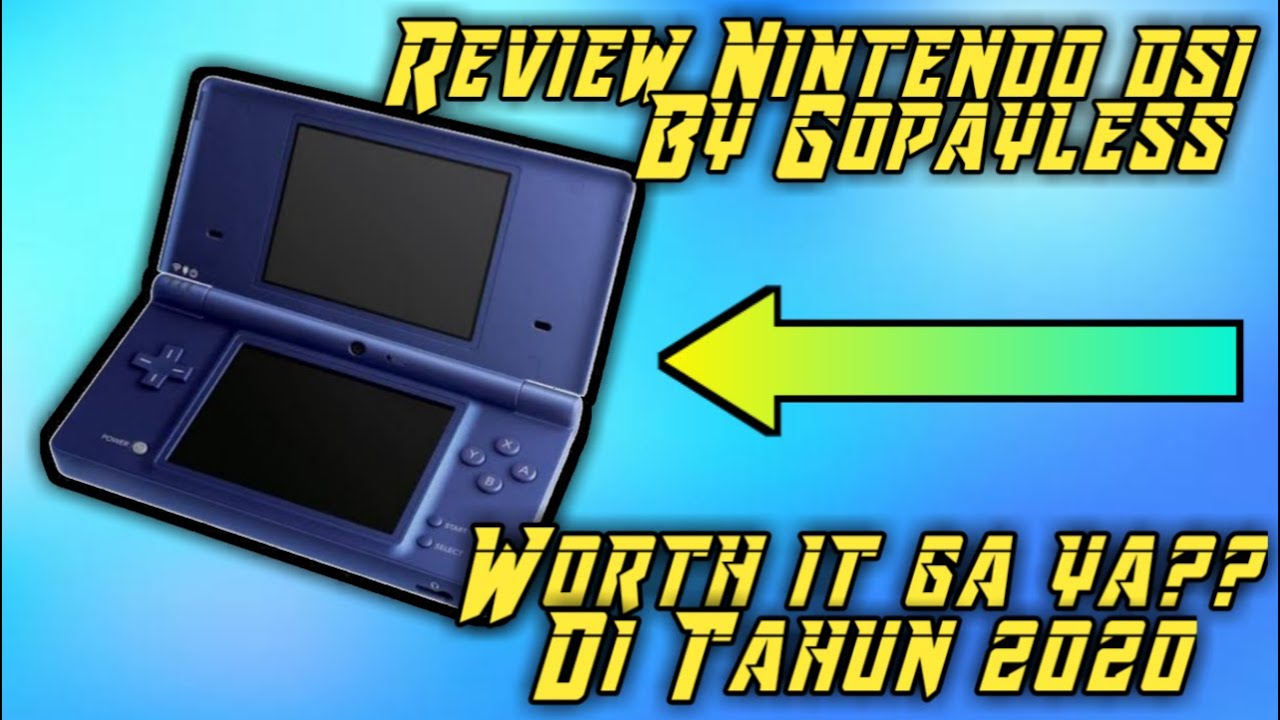 Review Nintendo dsi by gopayless Indonesia | 2020