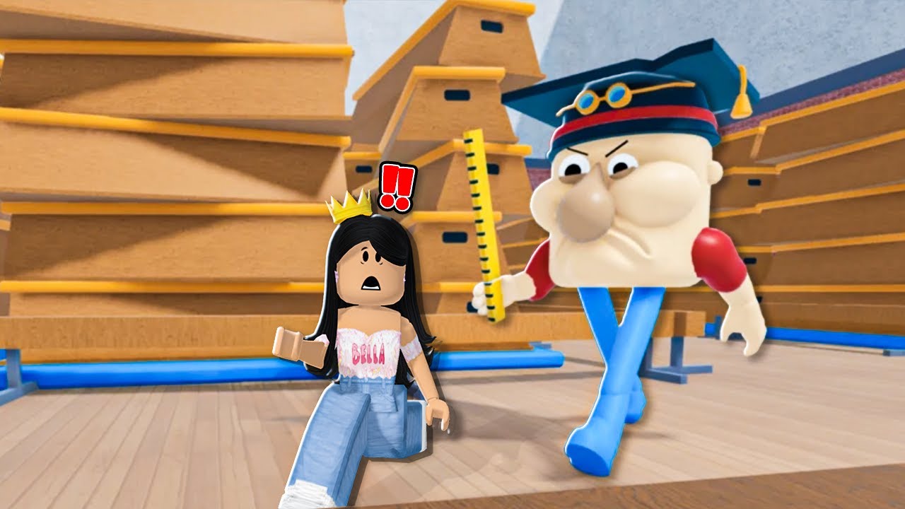 ÉVASION ÉPIQUE À L'ÉCOLE DE ROBLOX