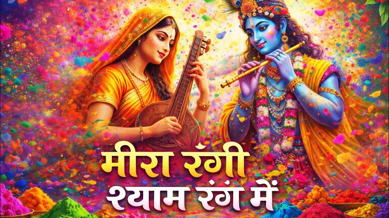 मीरा रंगी श्याम रंग में | Meera Rangi Shyam Rang Mein | Meera Ki Holi | Traditional Meera Holi 