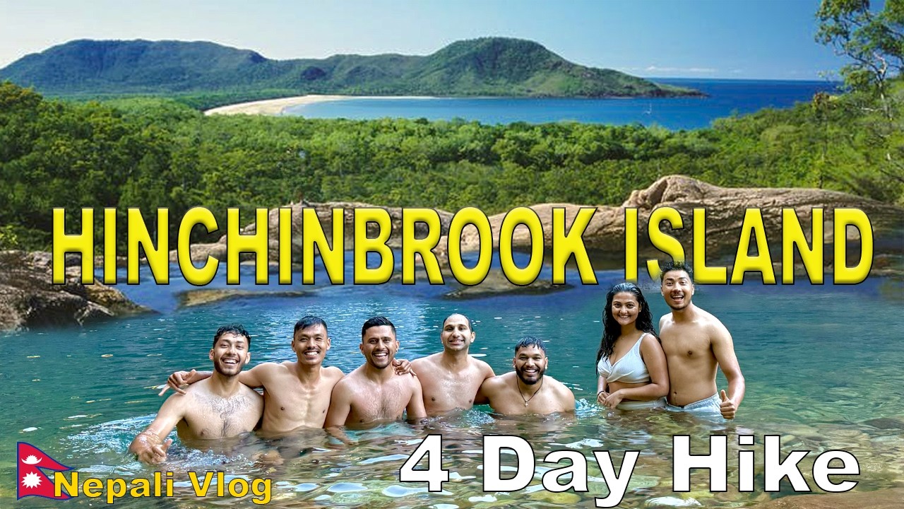 4 Days Hike and Camping on Australia’s Wildest Island. Beach Camps to Mountain Views on Hinchinbrook