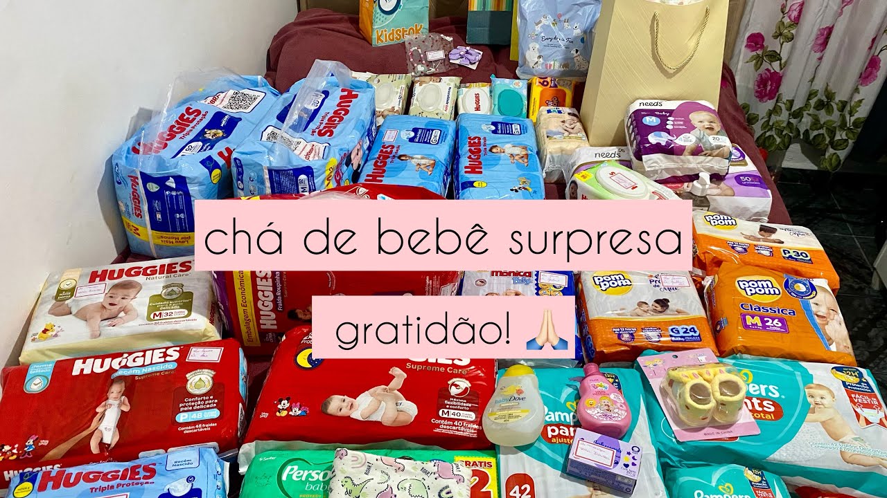 ABRINDO OS PRESENTES DO CHÁ DE BEBÊ SURPRESA 😍