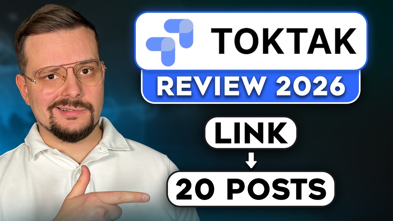 Обзор TokTak AI &mdash; (2026) Я превратил одну страницу товара в видео, блоги и рекламу &mdash; Слишком просто