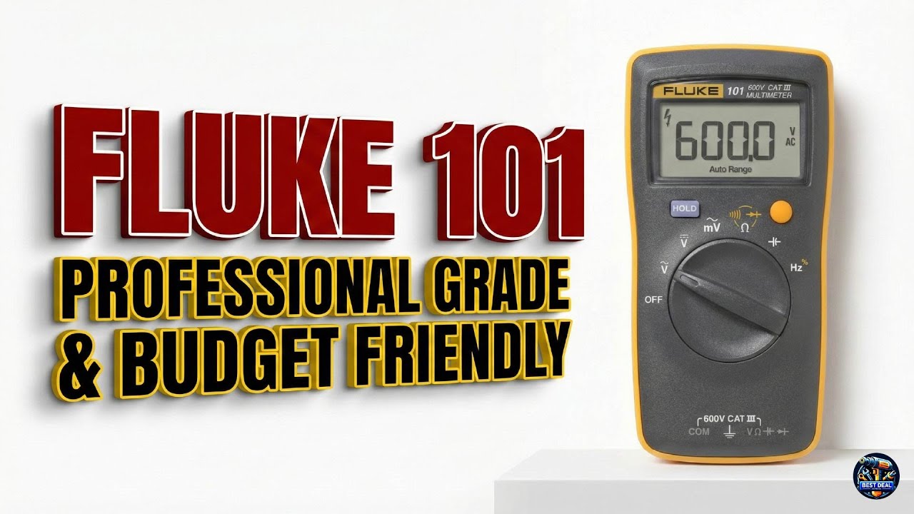Обзор Fluke 101: Лучший бюджетный мультиметр 2026 года? ⚡ (Не покупайте, пока не увидите это!)