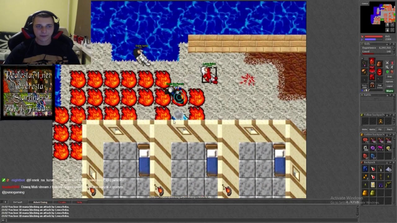 Tibia Punio fast hand Gruby pada 2x