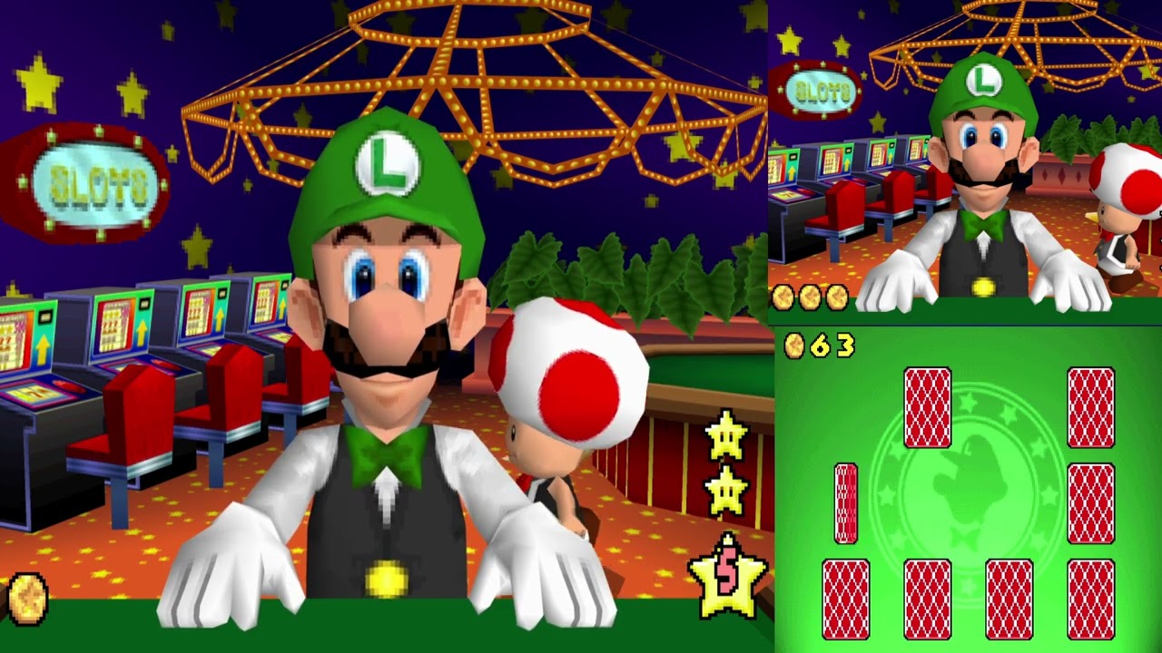 Memory Match [Minigame] (New Super Mario Bros. DS)