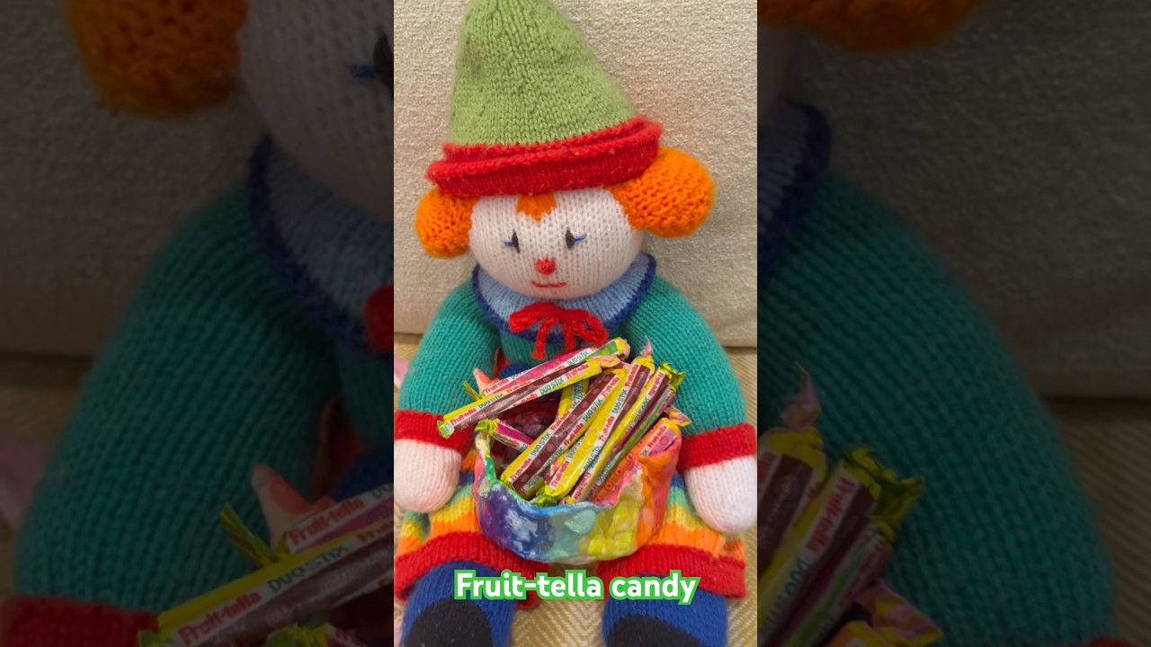 Fruit-tella candy dropped  