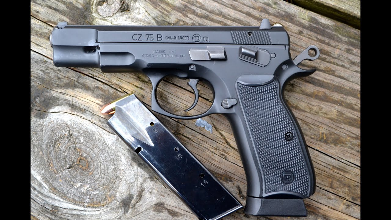 CZ 75 9mm pistol tabletop review