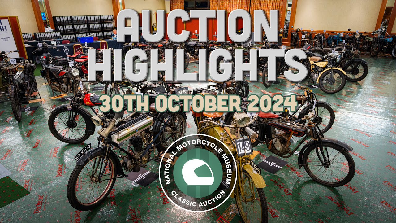 National Motorcycle Museum - Auction Highlights - October 2024