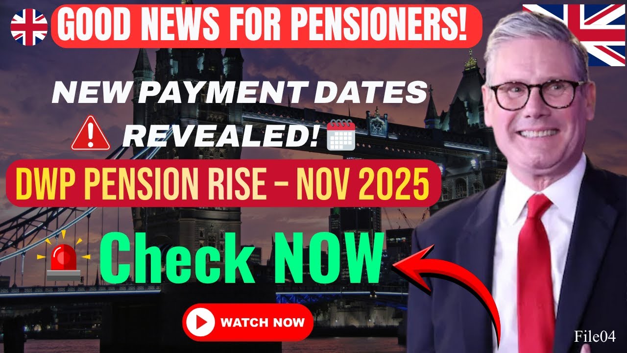 📈 DWP Update: State Pension Rates To Rise in November 2025 &ndash; Check Your Payment Date! 💷