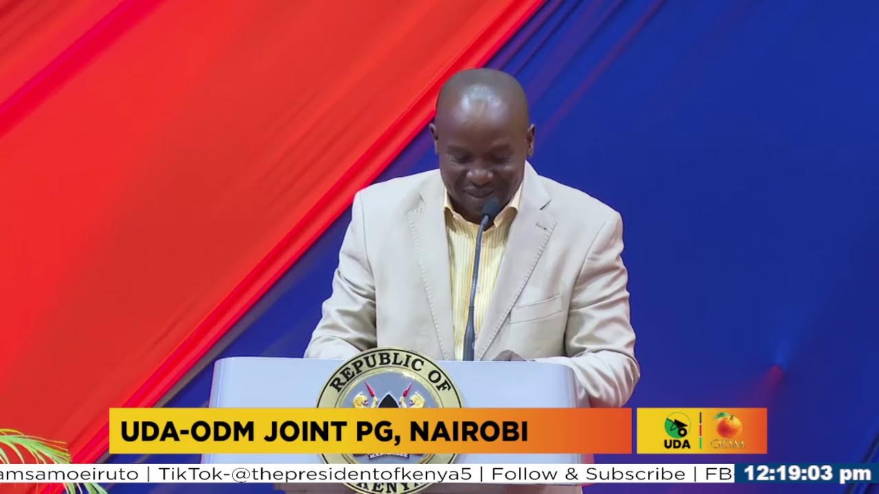 UDA - ODM Joint PG, Nairobi.