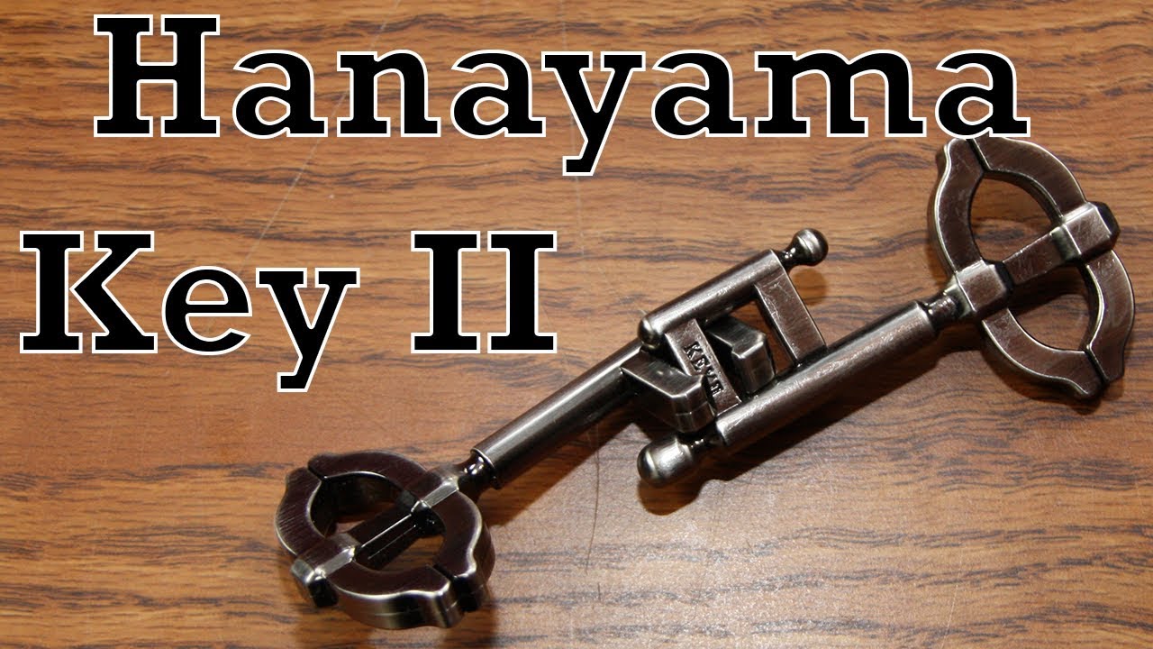 Как решить головоломку Hanayama Key II