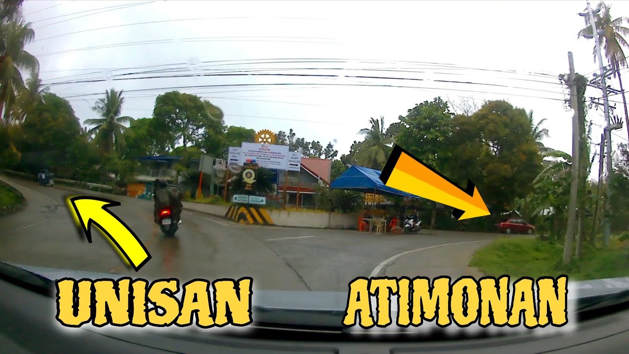 ATIMONAN UNISAN ROAD QUEZON PROVINCE | #atimonanunisanroad #atimonanquezon #unisanquezon 