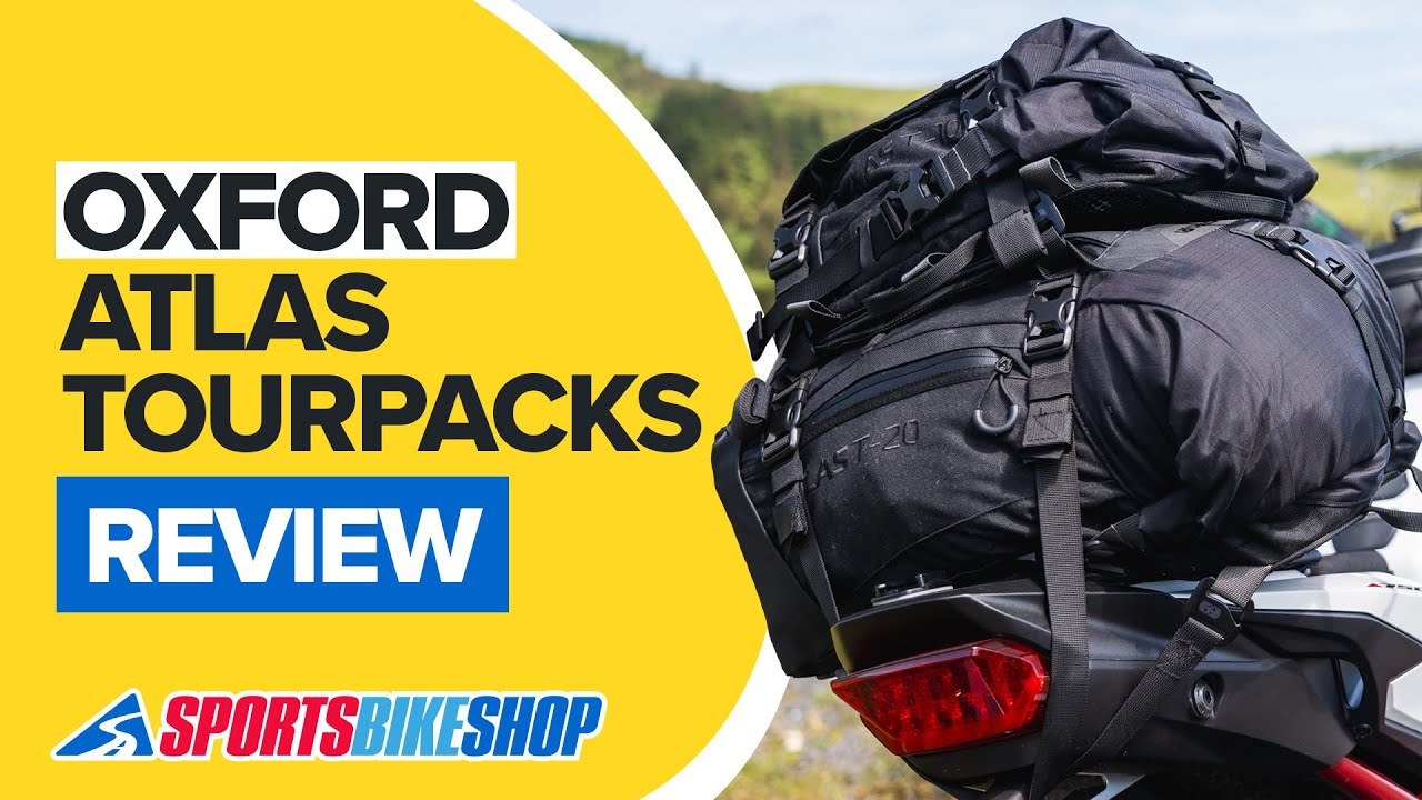 Oxford Atlas T10, T20 & T30 Tourpacks review - Sportsbikeshop