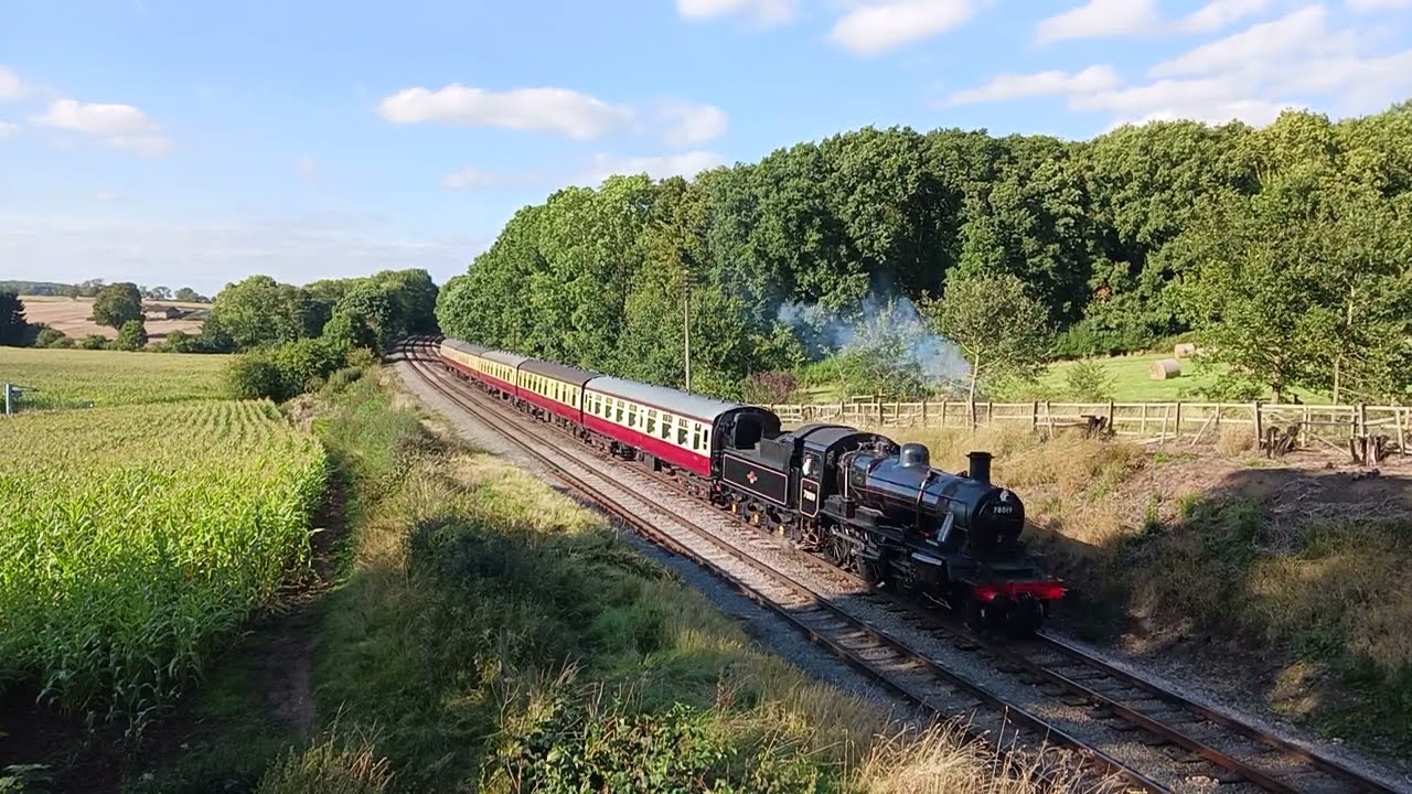 British Railways 78019 at Swithland. Great Central Railway