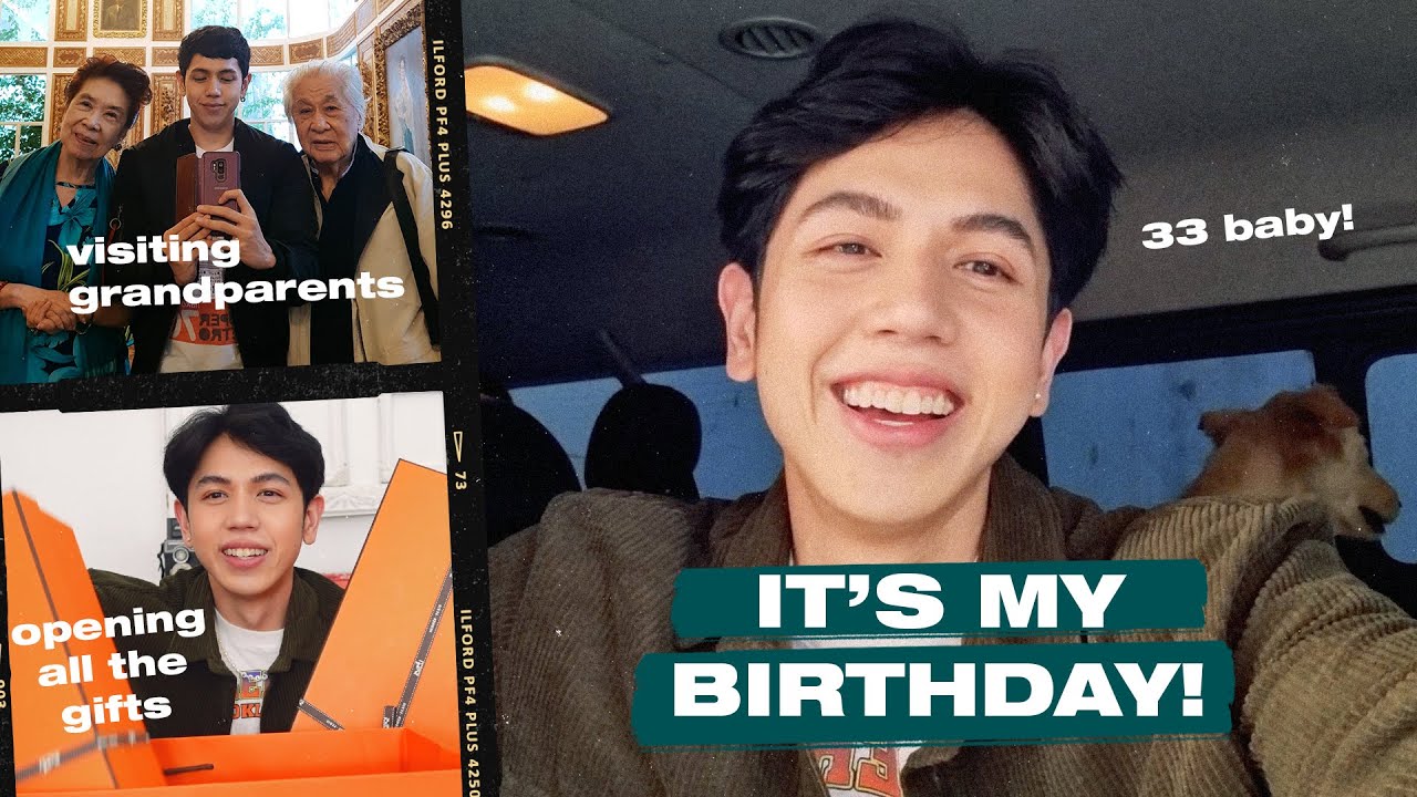BIRTHDAY VLOG | Visiting Grandparents + Unboxing Gifts | BJ Pascual