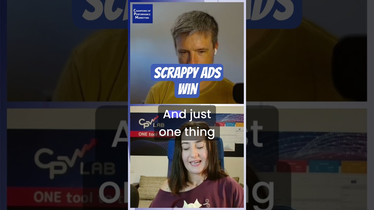 Scrappy ads convert better than perfect ads-  