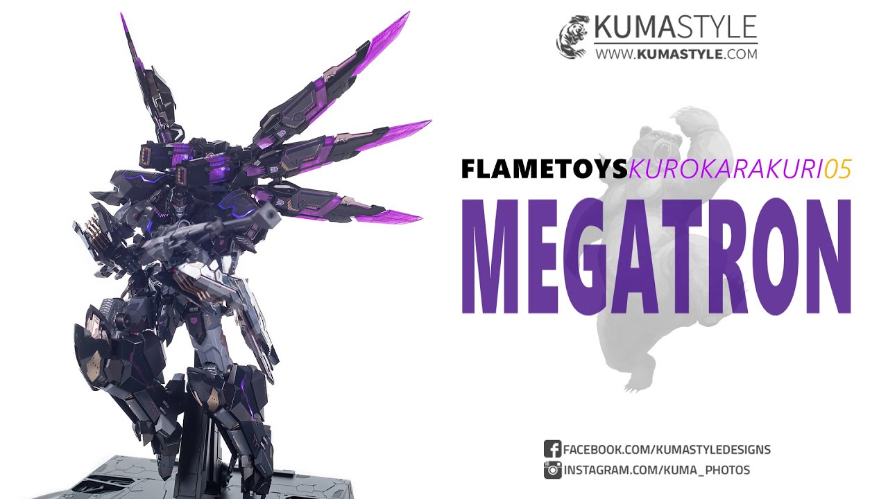 Review: Flame Toys Kuro Kara Kuri 05 Megatron