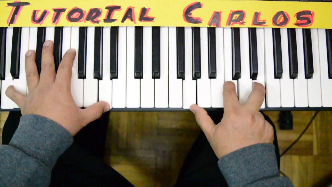 Me venistes a rescatar Hillsong - Tutorial Piano Carlos