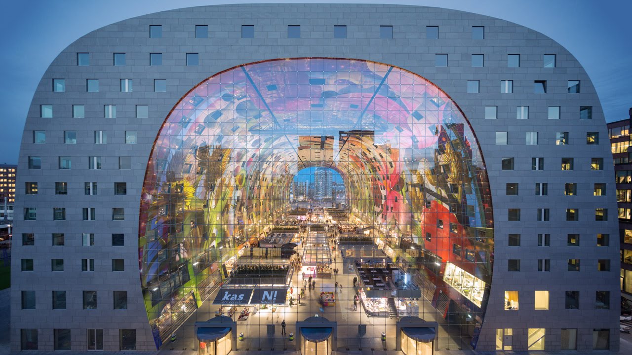 Winy Maas interview: MVRDV's Markthal in Rotterdam 