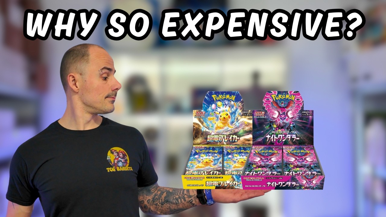Почему некоторые японские наборы Pokémon сейчас ТАК дороги?
