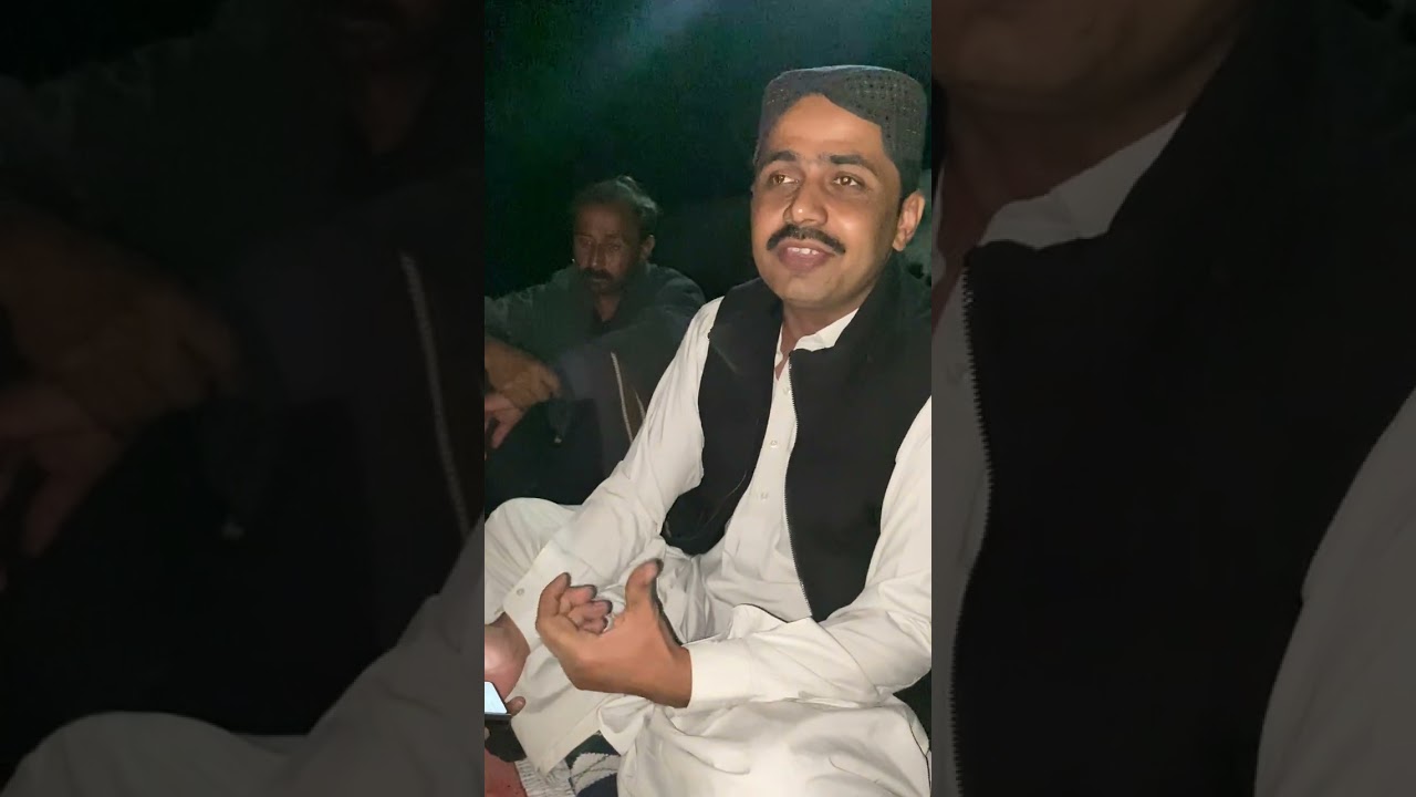 شاعر جاويد علي پلھ پنھنجي آواز ۾ ننڍڙي ڪوشش