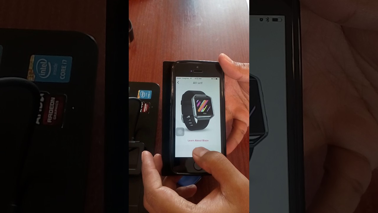 Fitbit Blaze Damaged