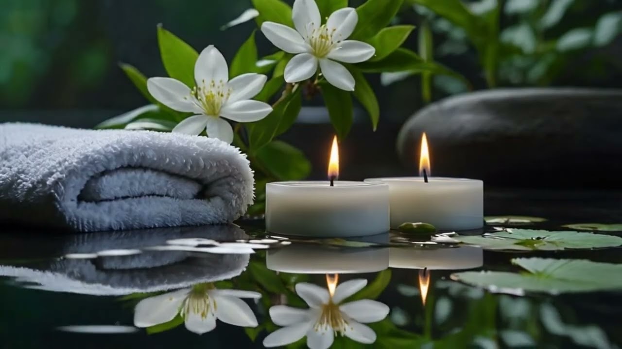Relaxing Spa Music 🌼 Instant Stress Relief, Insomnia Cure, Calm Piano Magic for Deep Sleep 5