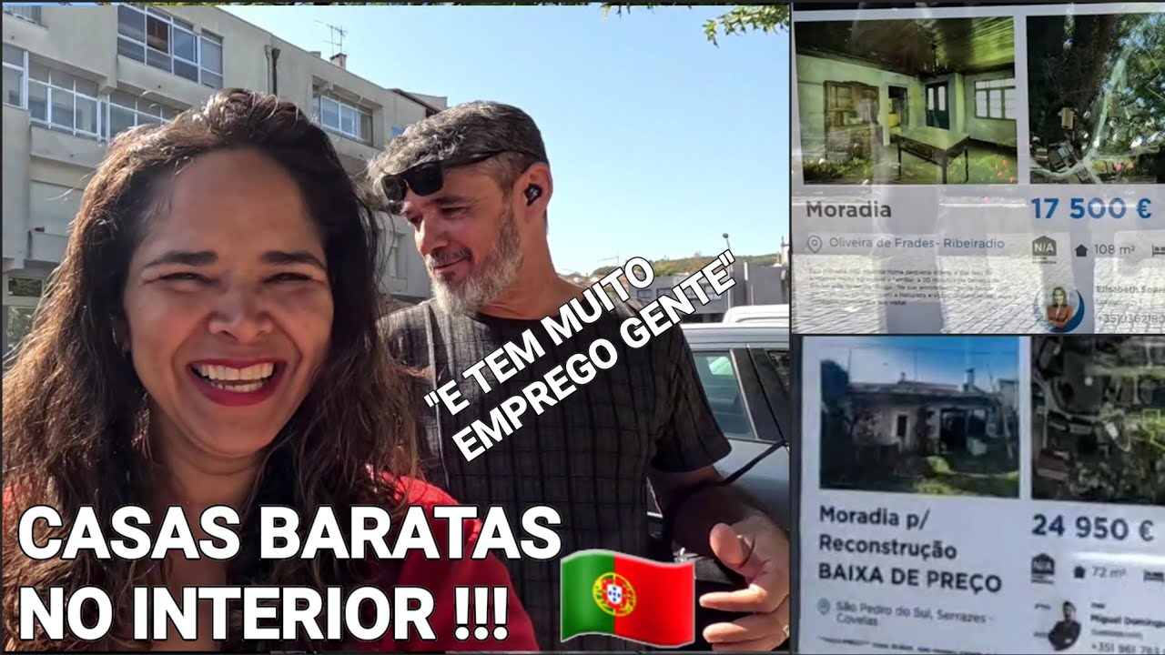 CASAS BARATAS NO INTERIOR DE PORTUGAL !!!