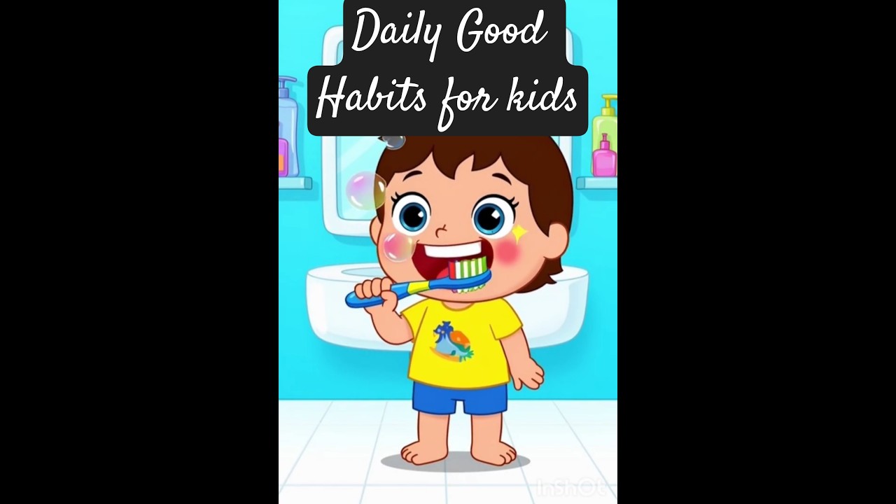 Daily good habits | Kids learning | 