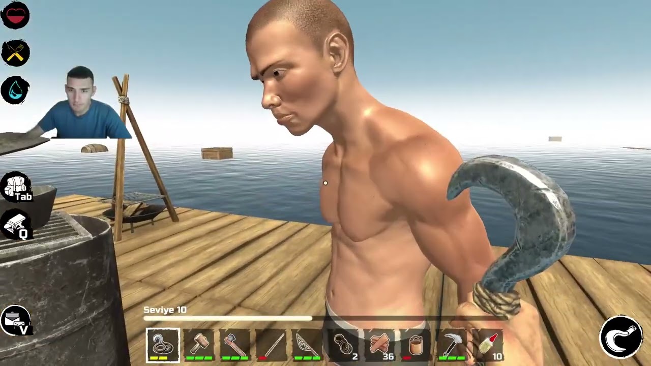 Survive On Raft I Tekne Büyütme ve Yerleşim I Bölüm 2