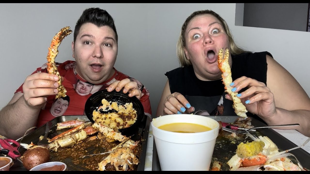 Eating $800 dollars worth of crab legs w/ Nikocado Avocado
