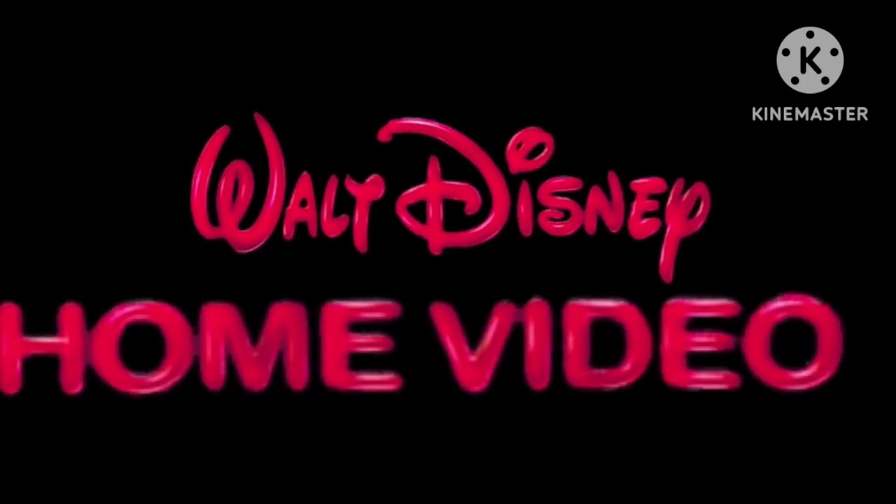 Walt Disney Home video 1986 logo KineMaster 