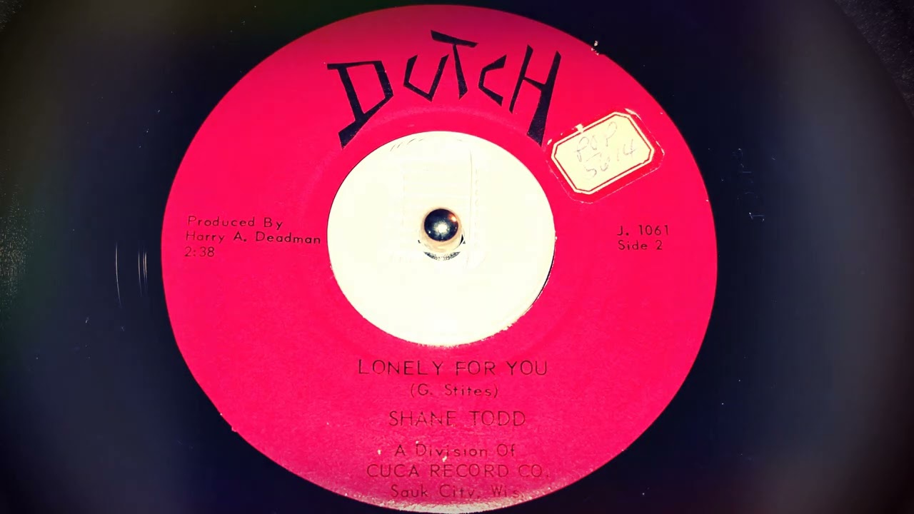 TEEN Shane Todd - Lonely For You (1961)