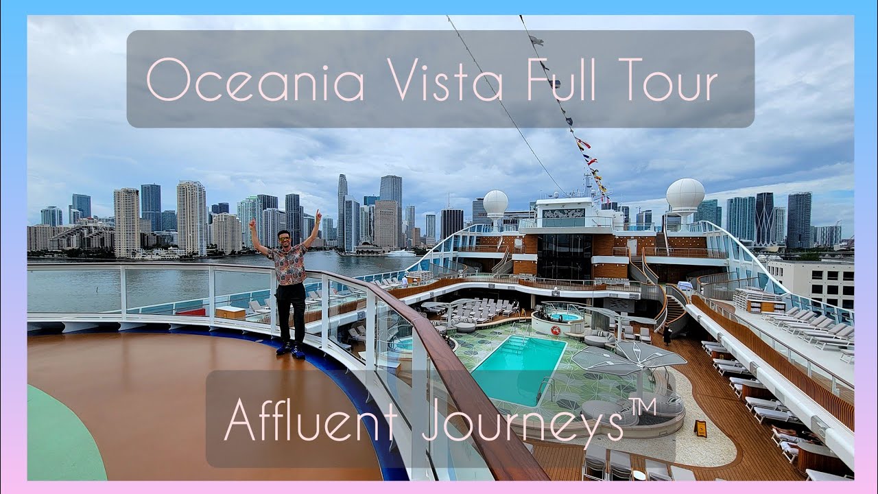Полный тур по Oceania Vista | Лучший в мире круизный лайнер! Теперь всё включено!