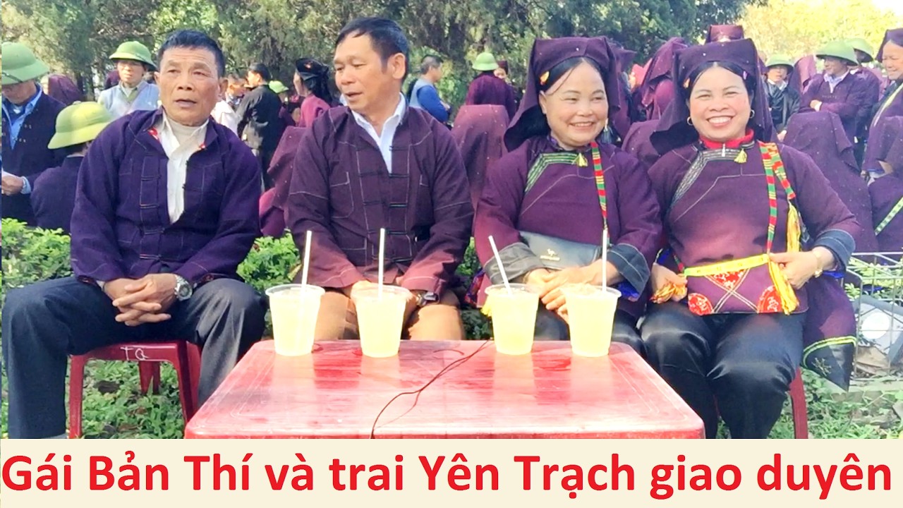 .Gái Bản Thí và trai Yên Trạch hát sli hội Kỳ Lừa #hatslilangson