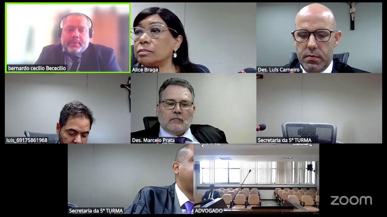 5ª SESSÃO EXTRAORDINÁRIA DA 5ª TURMA DO TRT5