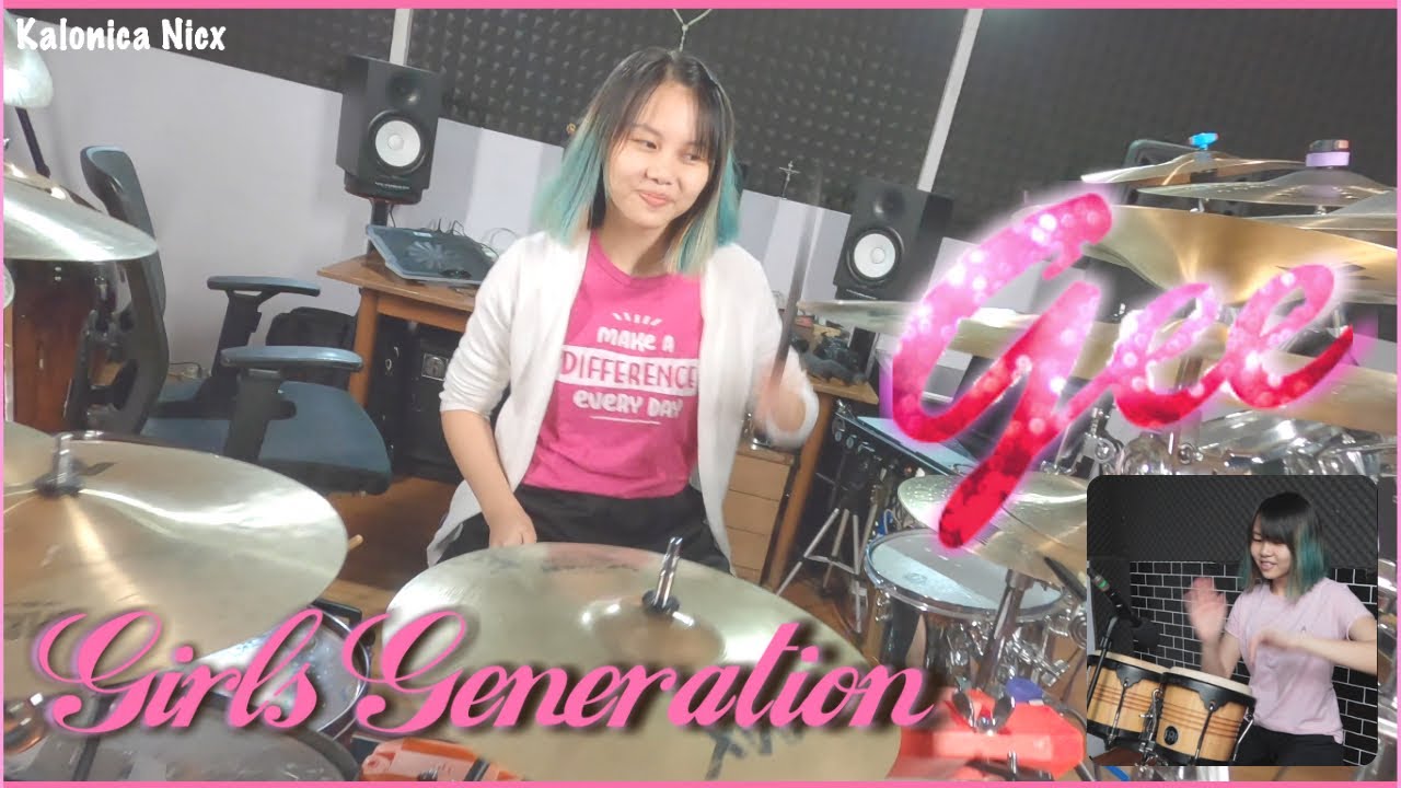 SNSD Girls' Generation 소녀시대 'Gee' | Drum cover by Kalonica Nicx