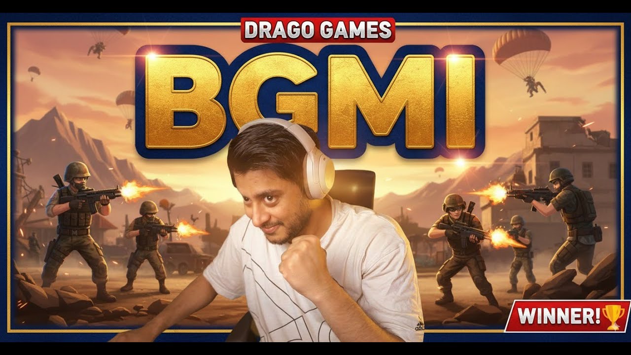 BGMI LIVE WITH DRACOGAMES | 
