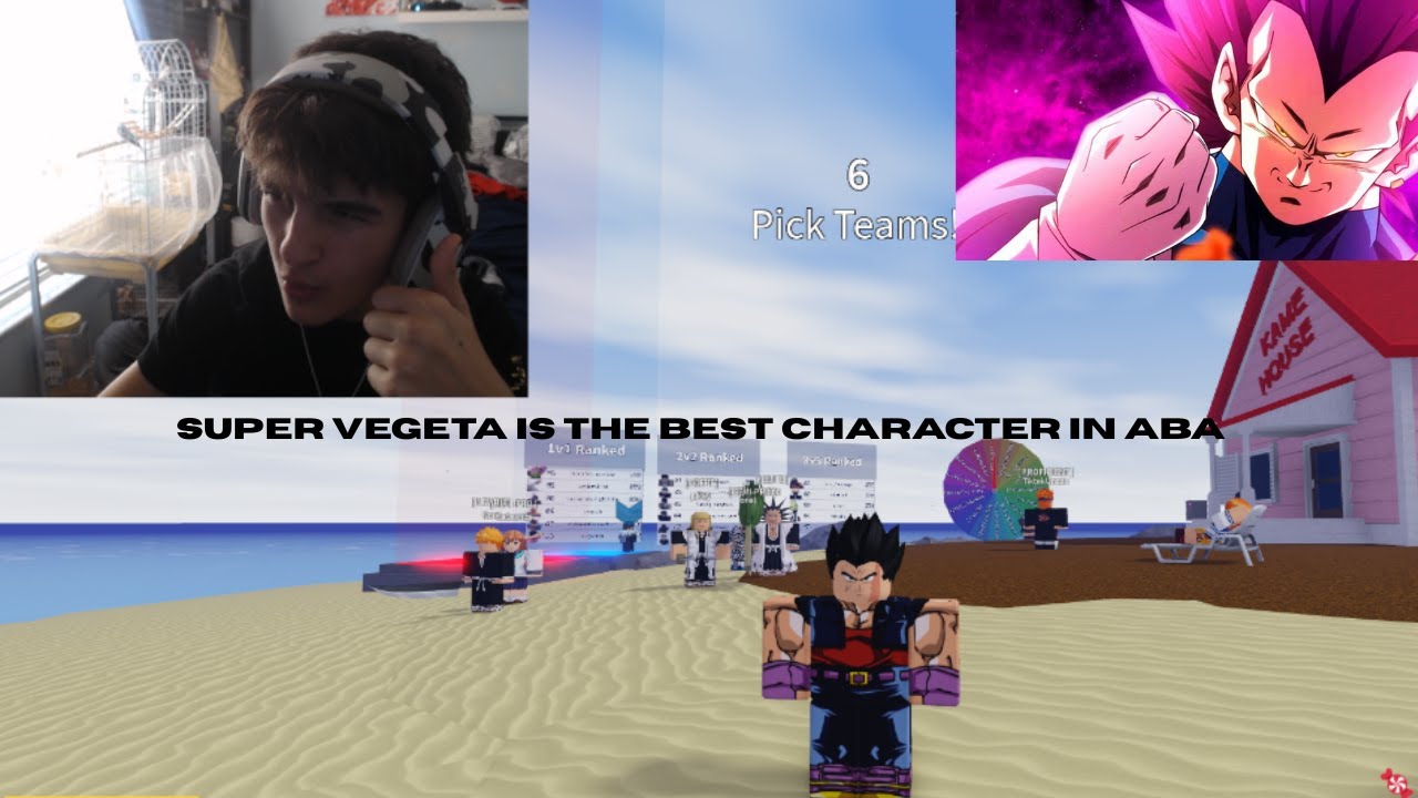 SUPER VEGETA IS THE BEST CHARACTER IN ABA (ROBLOX)