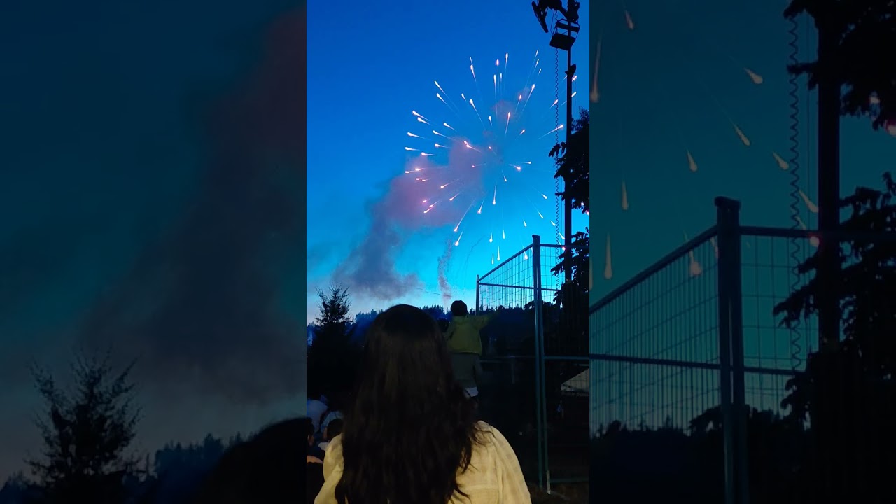 NGƯỜI CANADA MỪNG QUỐC KHÁNH ( Pháo hoa ở Coquitlam 1/7/25)