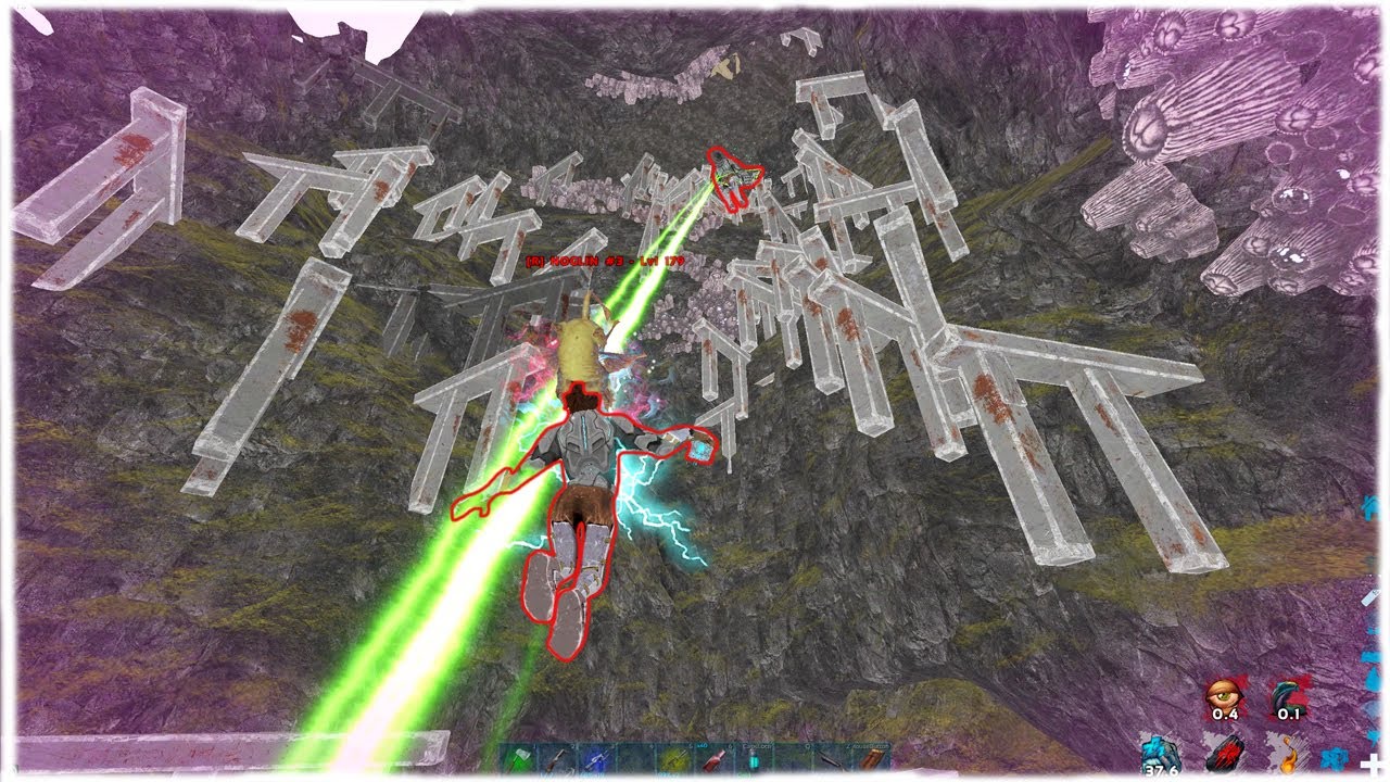 ARK Last Small Tribe || BUILDING INSIDE CAVE AND PVP . E2
