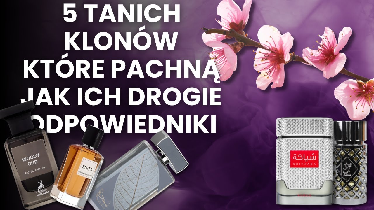 Najlepsze klony 5 drogich perfum, które pachną równie dobrze co oryginały! #perfume #fragrance