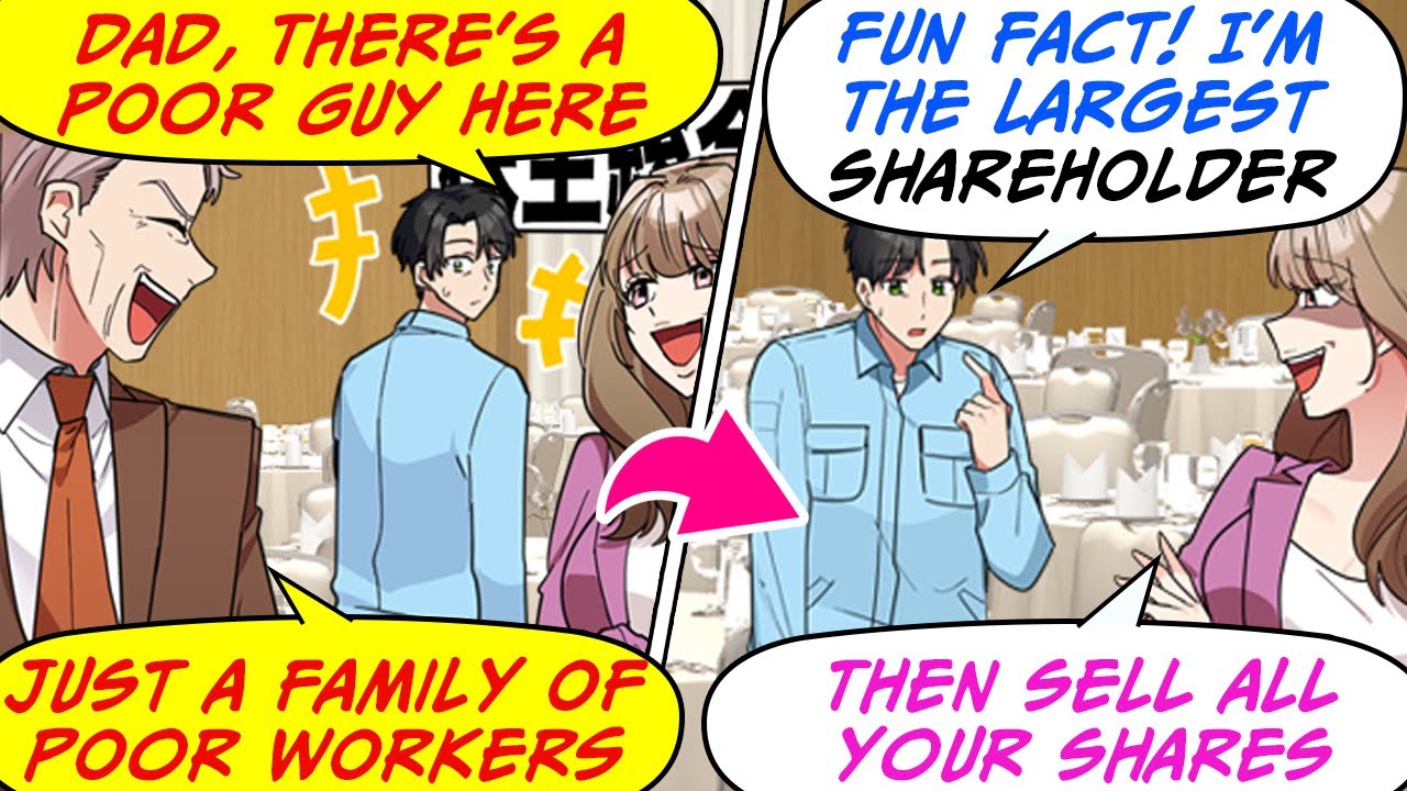 [Manga Dub] I was mocked at shareholder meeting, but I'm the major shareholder...!? [RomCom]