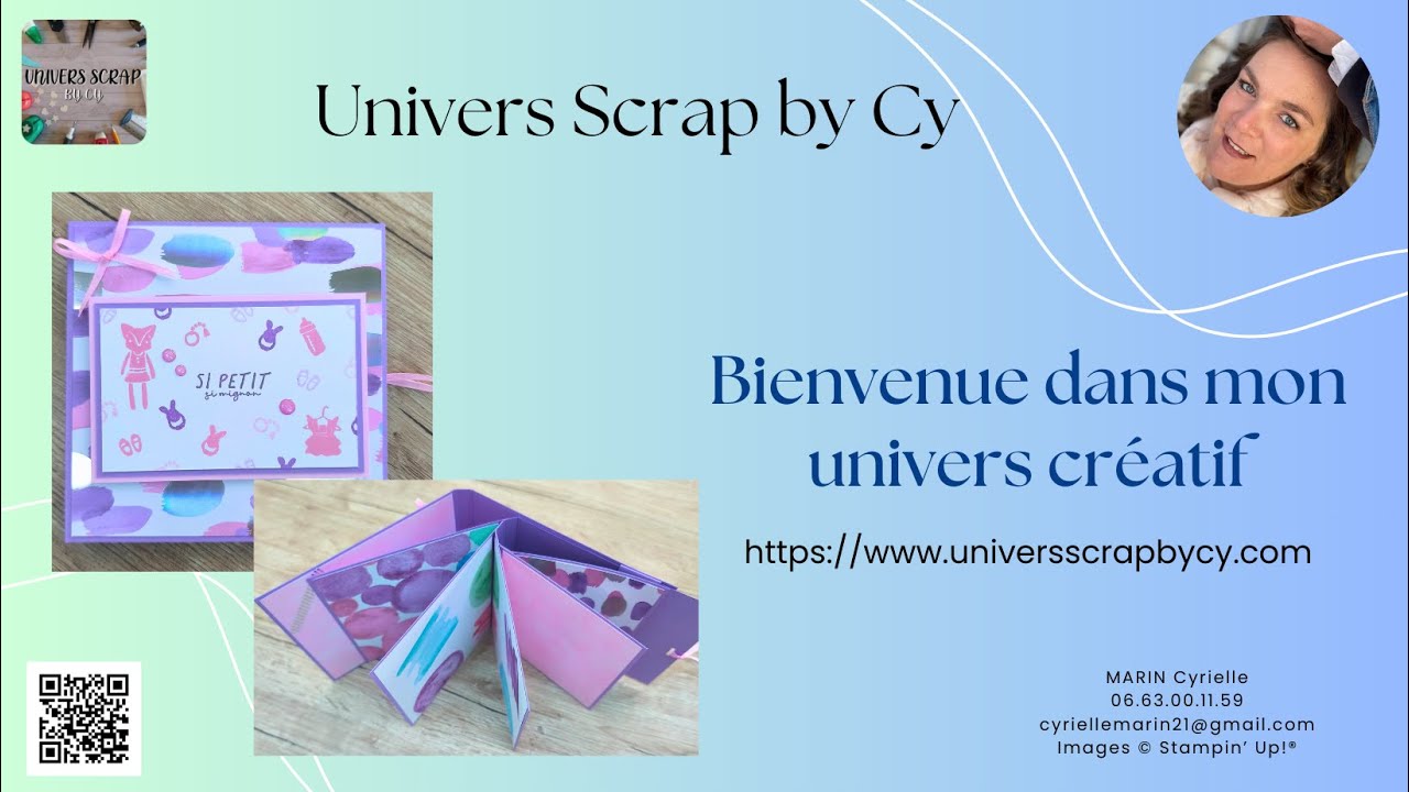 Tuto Scrap Mini Album Cascade