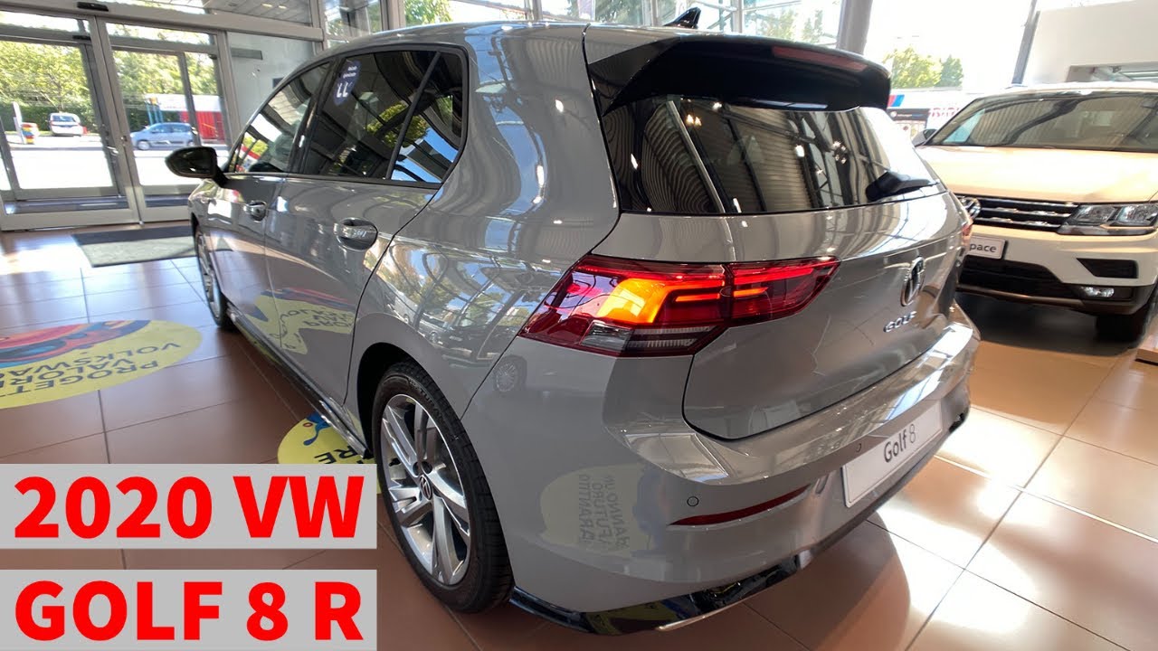 2020 Volkswagen Golf 8 RLINE - 150 HP - Grey