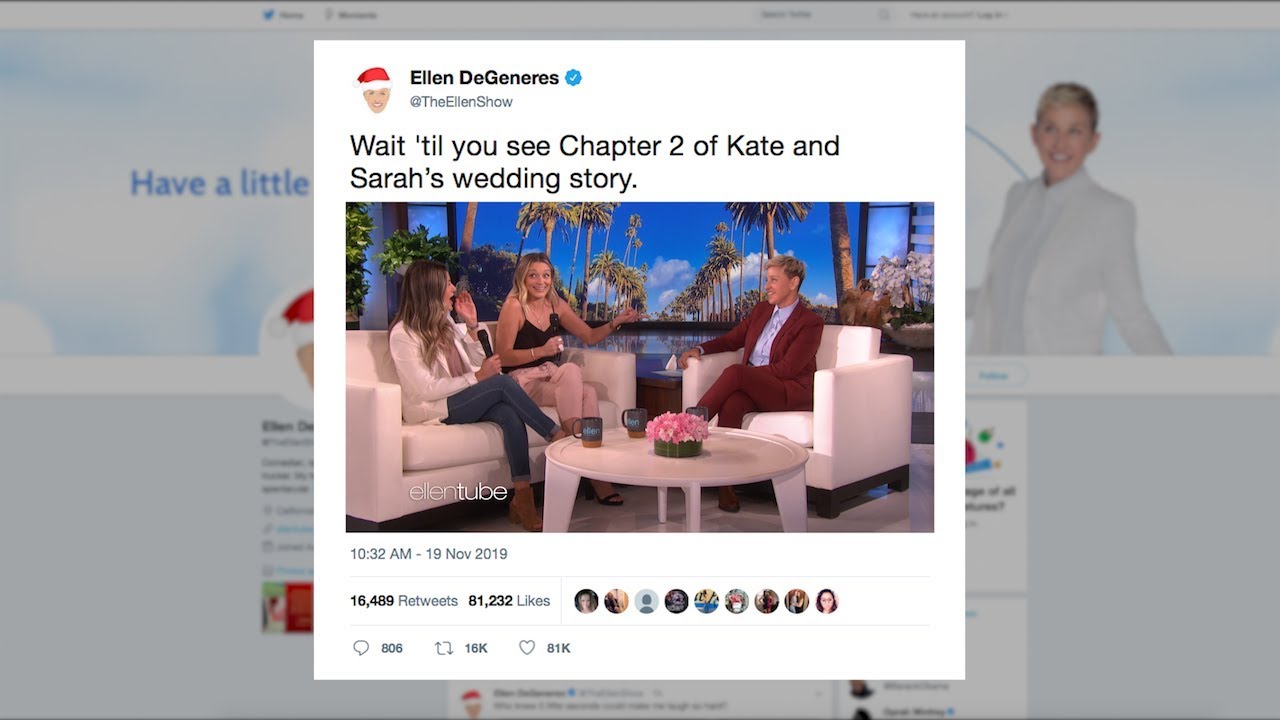 Ellen Takes a Look Back at Her Favorite Tweets of 2019