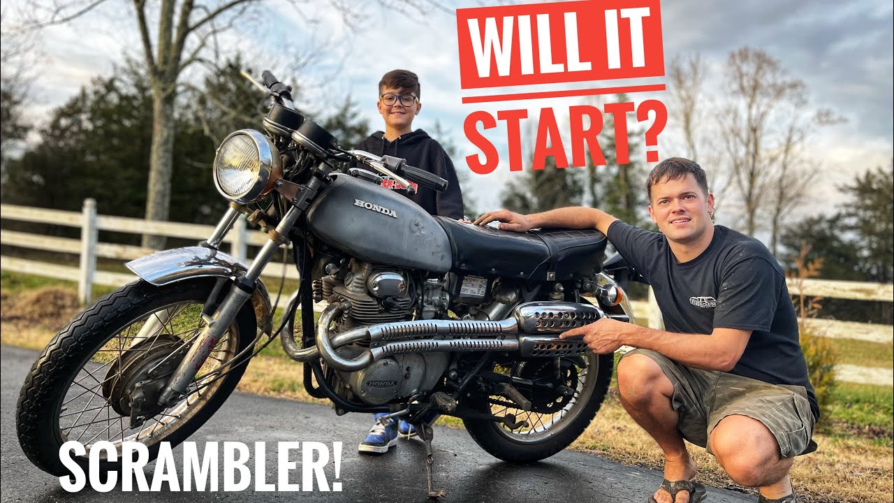 71 honda cl350 scrambler заведется ли?